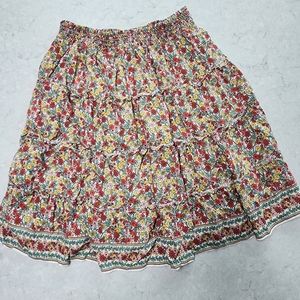 MAX STUDIO floral skirt
